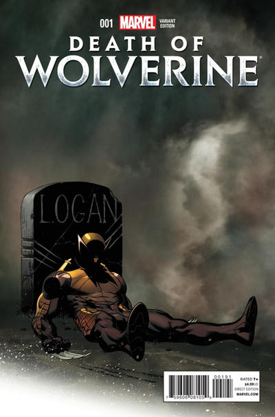 DEATH OF WOLVERINE (2014) #1 MCGUINNESS MORTAL VARIANT