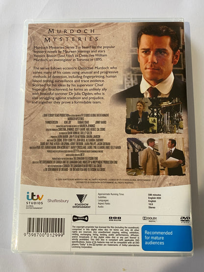 Murdoch Mysteries Complete Series 1-10 DVD Box Set VGC