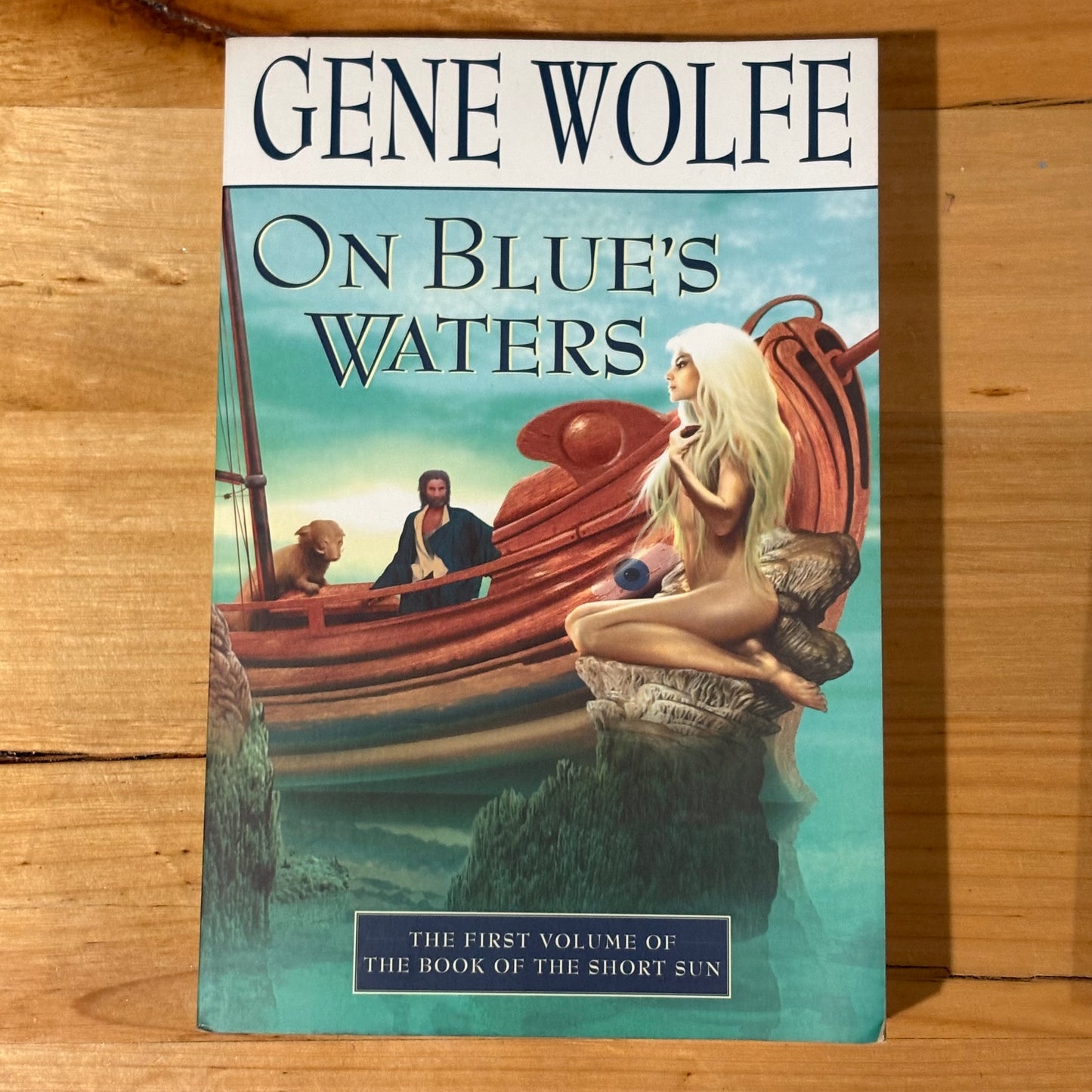 Gene Wolfe Green's Jungle and Blue's Water Short Sun Fantasy Paperback Bundle