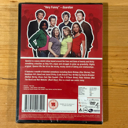 Spoons Series 1 DVD British Channel 4 Comedy 2-Disc PAL 2 New Sealed