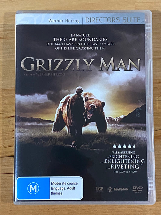 Grizzly Man DVD Werner Herzog Director's Suite PAL 4 VGC