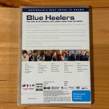 Blue Heelers Seasons 10-14 DVD Classic Australian Police Drama PAL 4 VGC