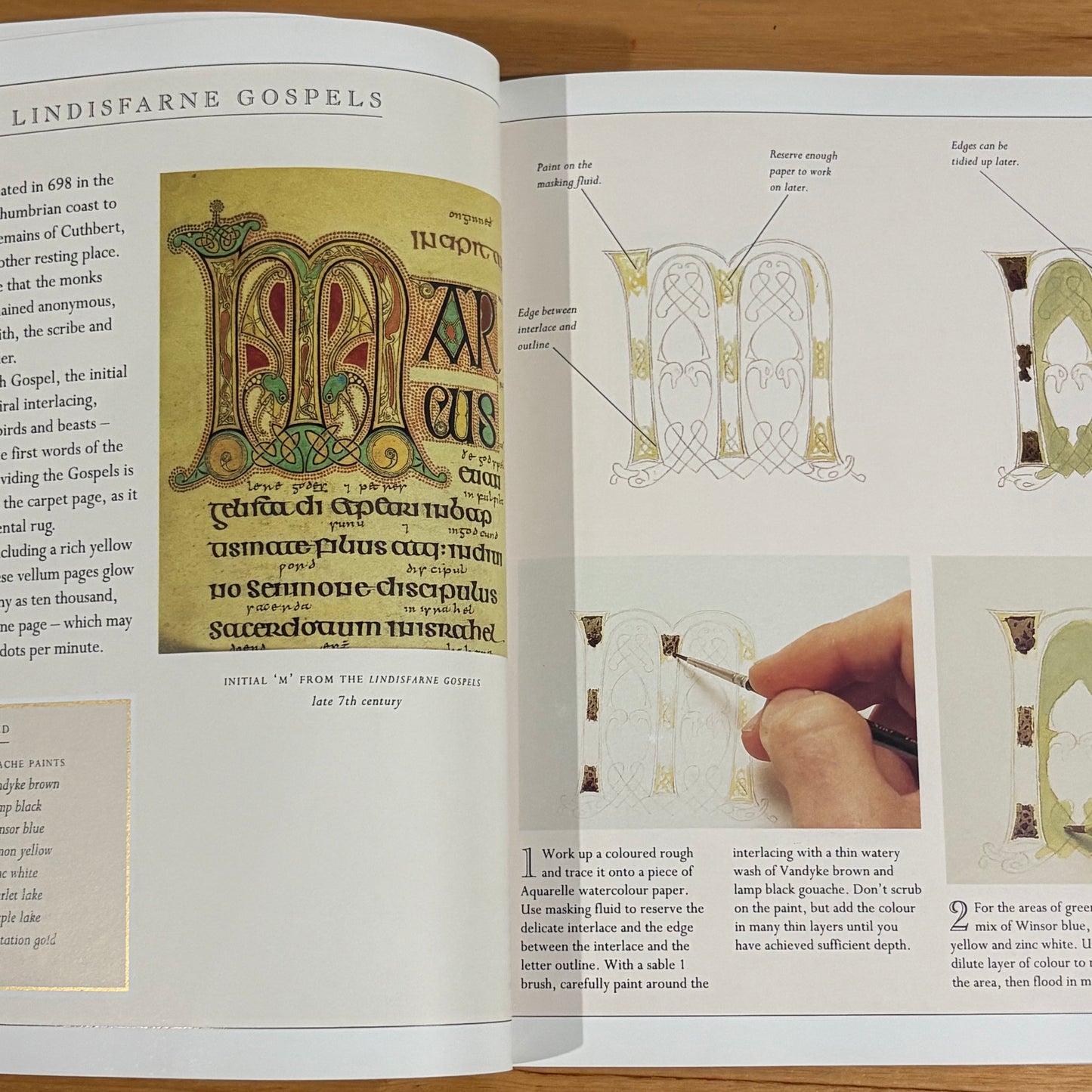 The Illuminated Alphabet by Timothy Noan Paperback Calligraphy 1994 GD
