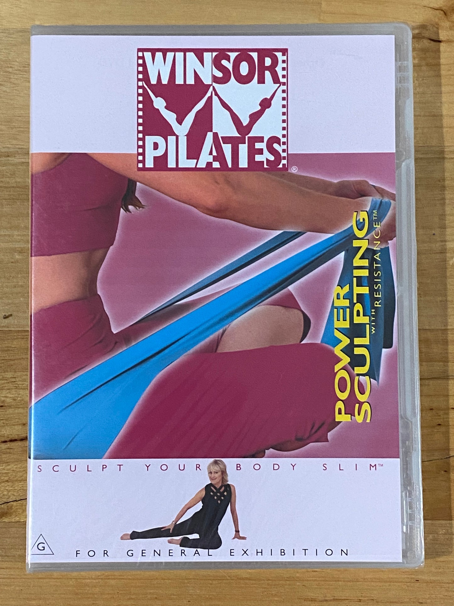 Winsor Pilates Power Sculpting With Resistance DVD PAL 4 New Sealed