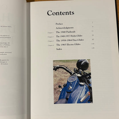 Original Harley-Davidson Panhead Restorer's Guide 1948-1965 Hardcover 2002 GD