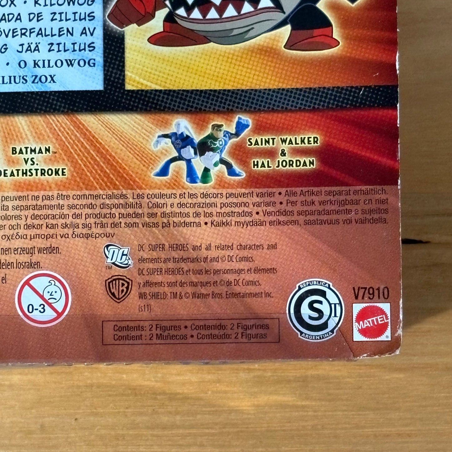 DC Universe Action League Kilowog vs Zilius Zox New Sealed