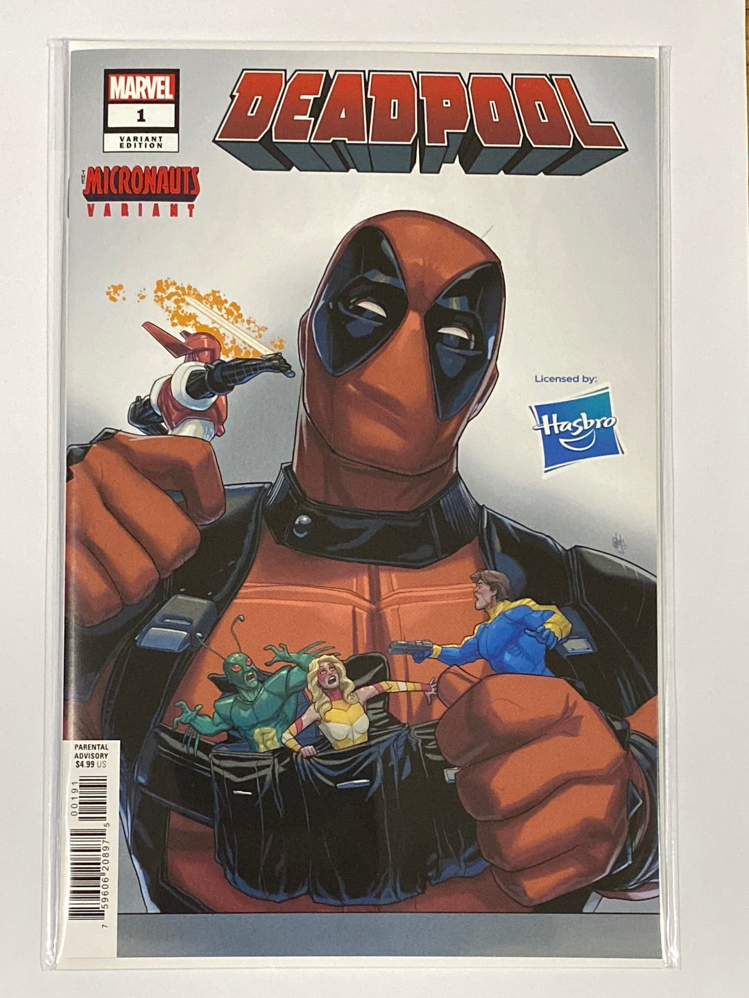 DEADPOOL (2024) #1 PETER WOODS MICRONAUTS VARIANT