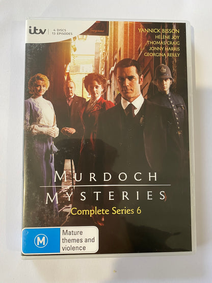 Murdoch Mysteries Complete Series 1-10 DVD Box Set VGC