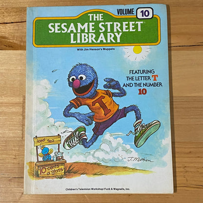 The Sesame Street Library Complete Set Jim Henson 1978-79 Hardcovers GD