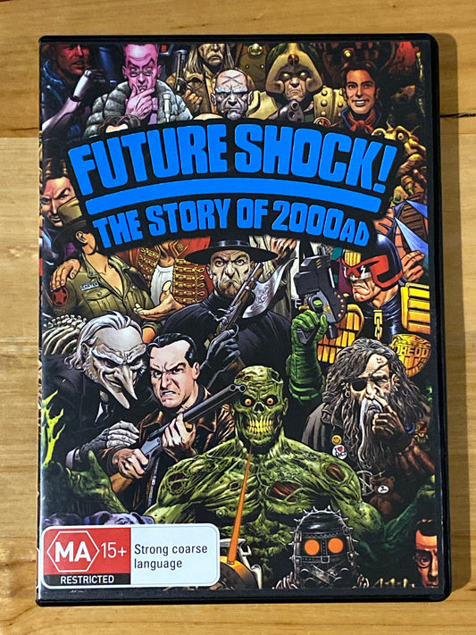 Future Shocks The Story of 2000ad DVD British Comic Book PAL 4 VGC