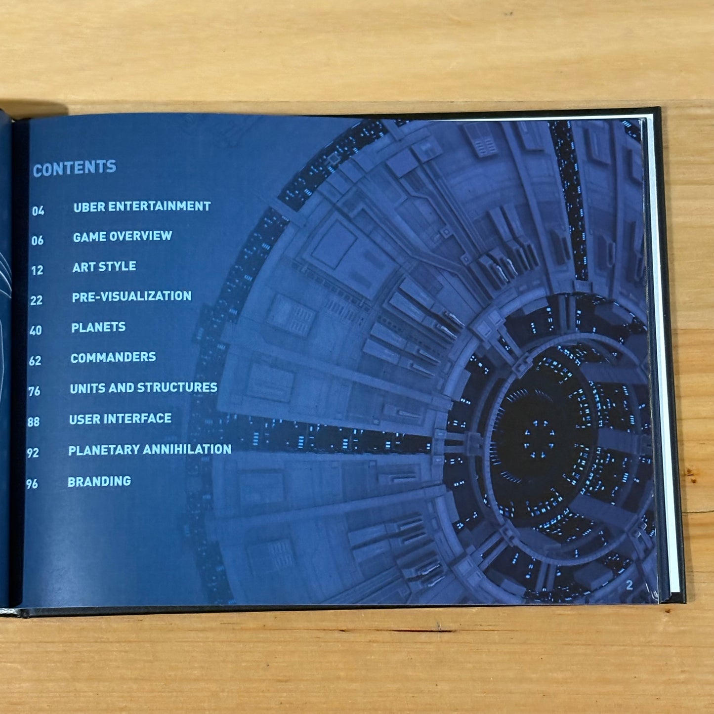 Planetary Annihilation The Artwork Hardcover Uber Entertainment GD