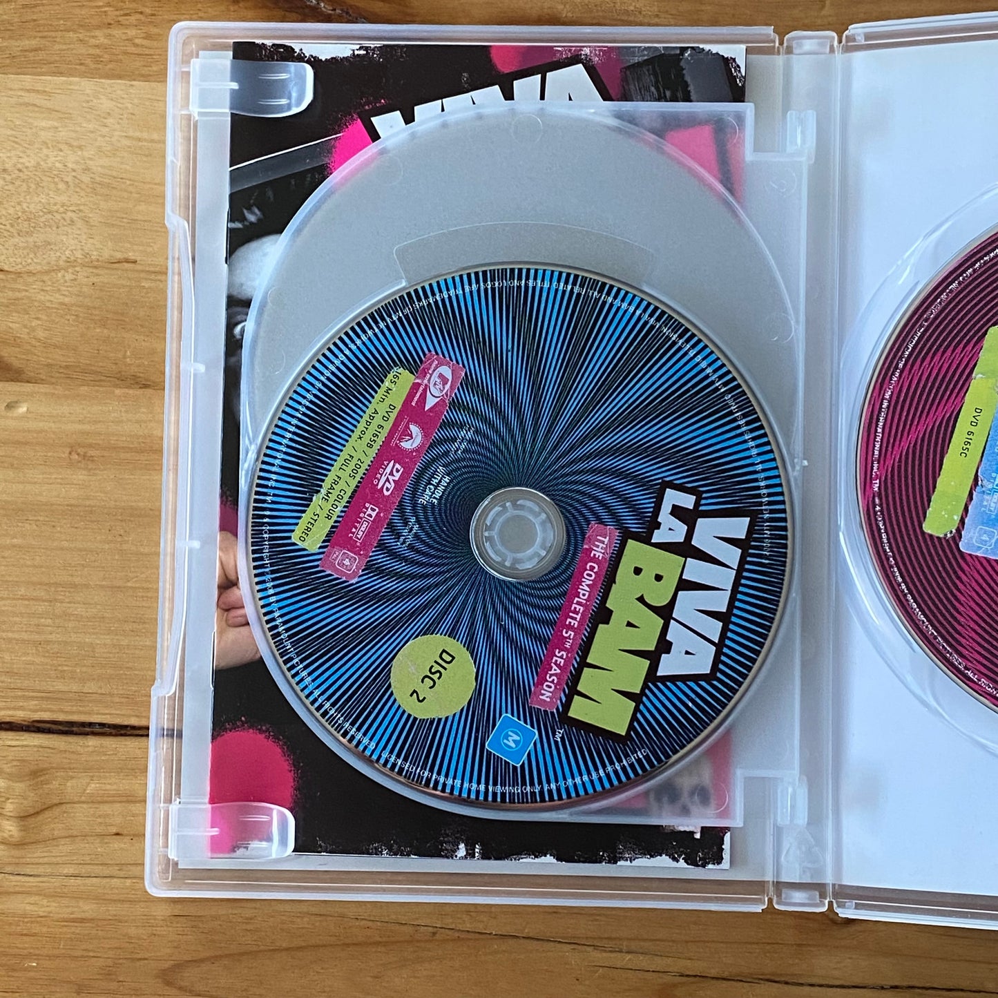 Viva La Bam Complete Seasons 4 & 5 DVD 3-Disc PAL 4 VGC