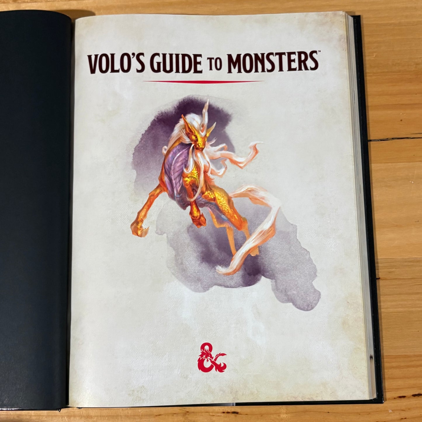 Volo's Guide To Monsters Dungeons & Dragons Hardcover 2016 GD