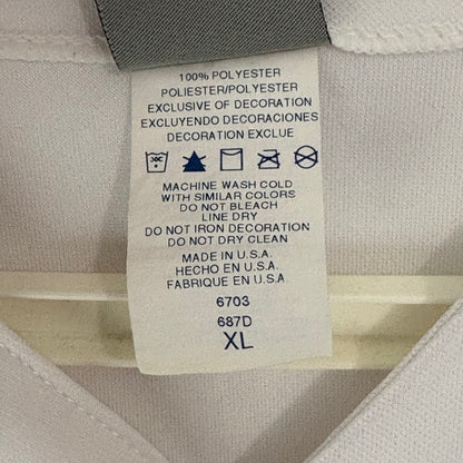 Kansas City Royals Baseball Shirt White Women's Size XL