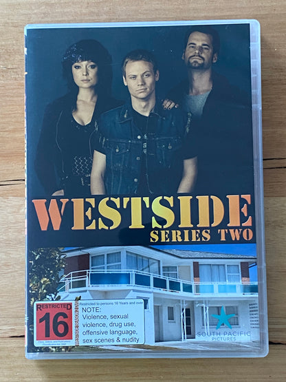 Westside Series 1 and 2 DVD New Zealand Drama PAL ALL VGC