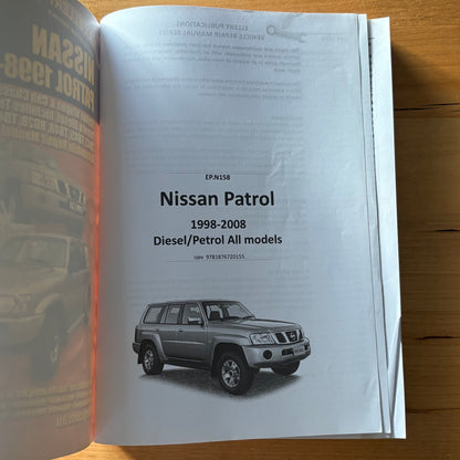 Nissan Patrol 1998 to 2009 Max Ellery Vehicle Repair Manual Includes Turbo GD