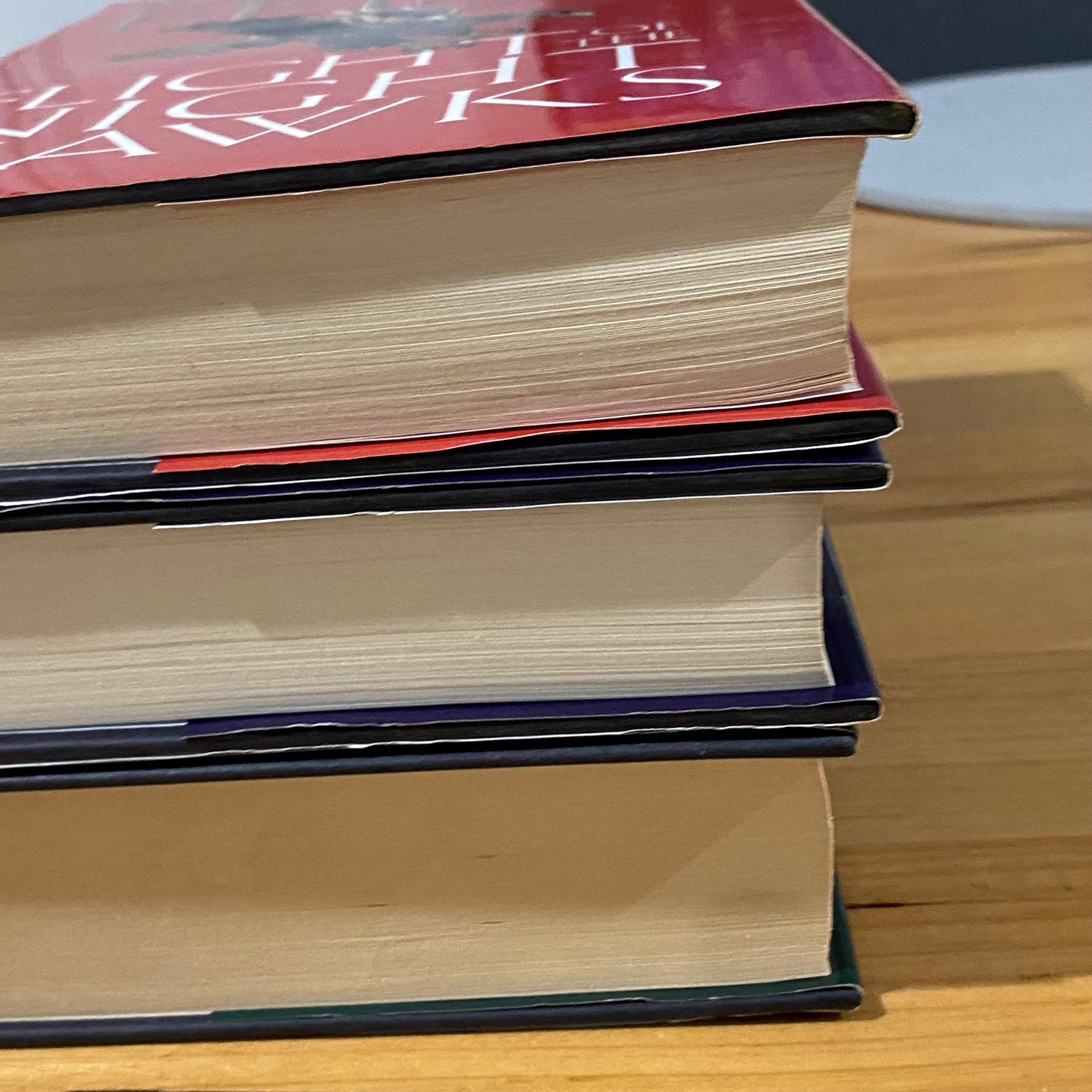 The Darkwar Saga by Raymond E. Feist Hardcover Complete Set GD