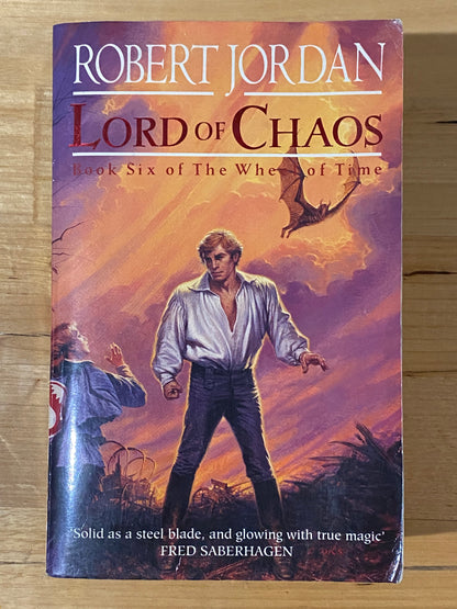 Lord Of Chaos by Robert Jordan Paperback Book 6 The Wheel Of Time 1994 GD