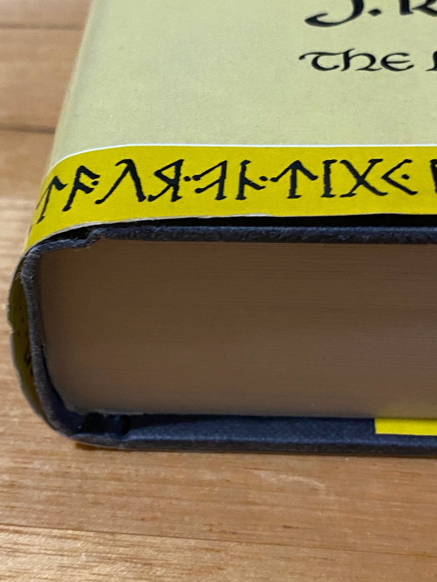 The Fellowship Of The Ring by J.R.R. Tolkien 1991 Hardcover GD