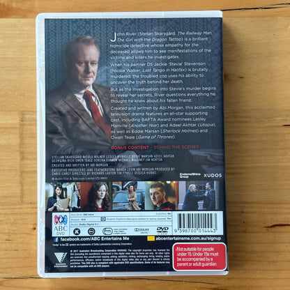 River Stellan Skarsgård Nicola Walker DVD Drama 2-Disc PAL 4 VGC