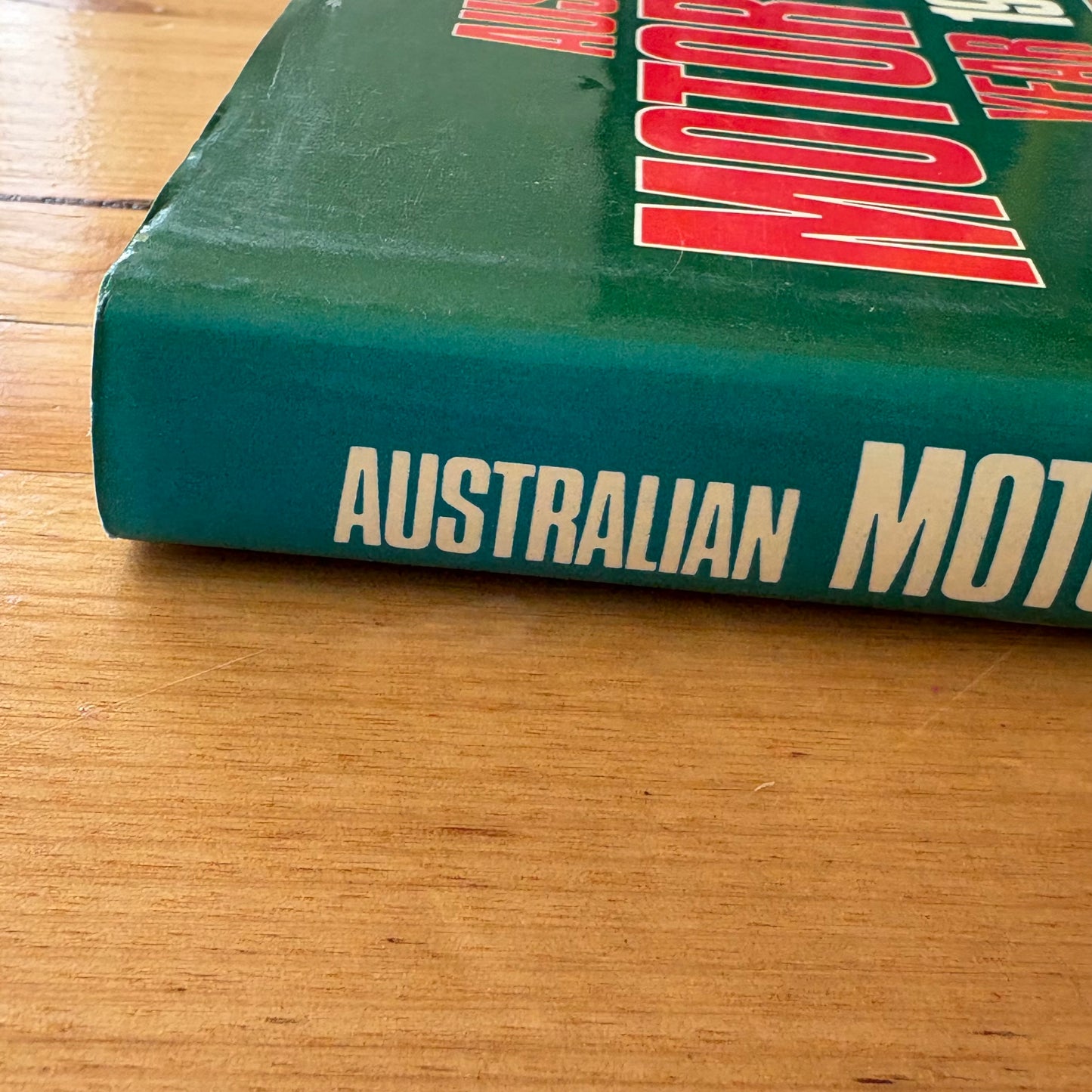 Australian Motor Racing Year 1987/88 Hardcover Book GD