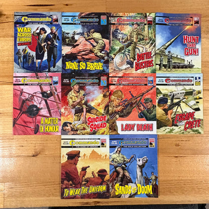 Commando War Comic Bundle x 10 Bundle Printed 2019 DC Thomson 88