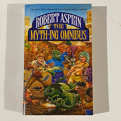 The Myth-ing Omnibus by Robert Asprin Paperback Book 1992 Legend Edition GD
