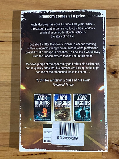 Jack Higgins Paperbacks 7 Book Bundle Espionage Spy Stories