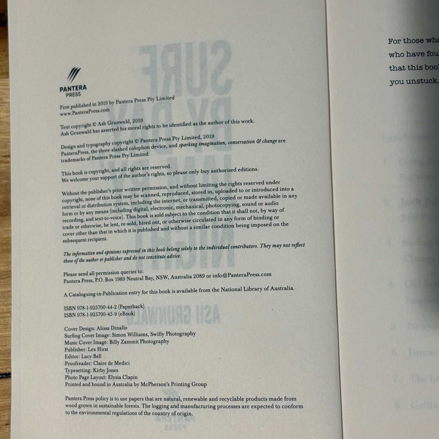 Surf By Day, Jam By Night by Ash Grunwald Music and Surfing 2019 GD