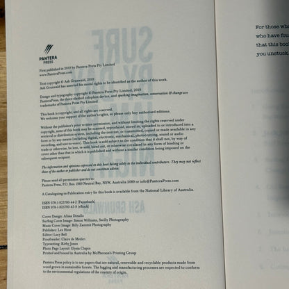 Surf By Day, Jam By Night by Ash Grunwald Music and Surfing 2019 GD