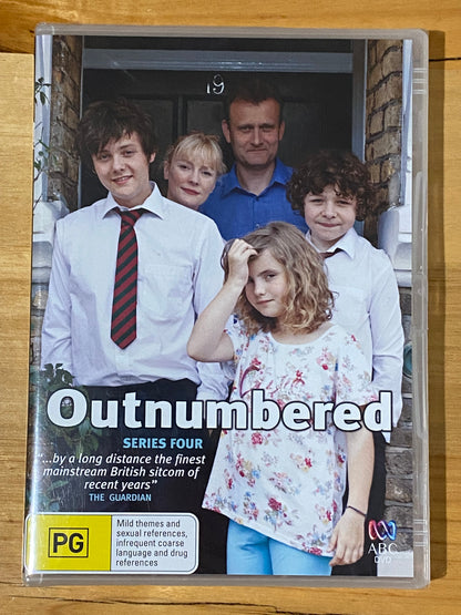 Outnumbered Series 2-4 DVD BBC Family Comedy PAL 4 Brand New Sealed