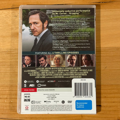 Dalgliesh Series 1 DVD British Detective Drama 2-Disc Set PAL 4 VGC