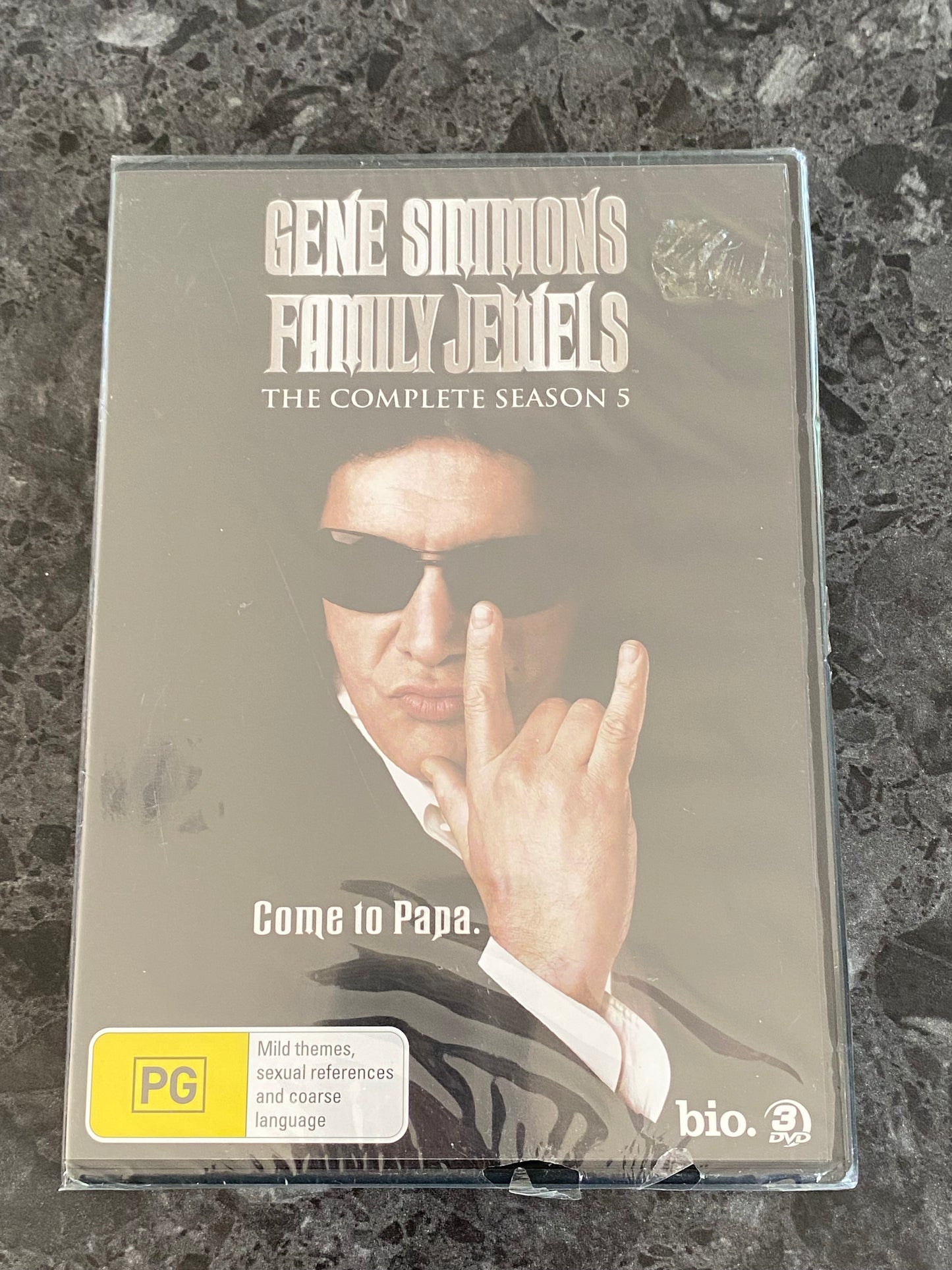 Gene Simmons Family Jewels Season 5 DVD 3-Disc Set PAL 4 Sealed