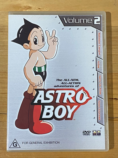 Astro Boy Volumes 1-4 DVD 2003 TV Series PAL 4 VGC