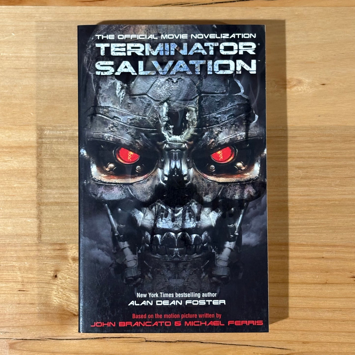 Terminator Salvation by Alan Dean Foster Official Movie Novelization GD