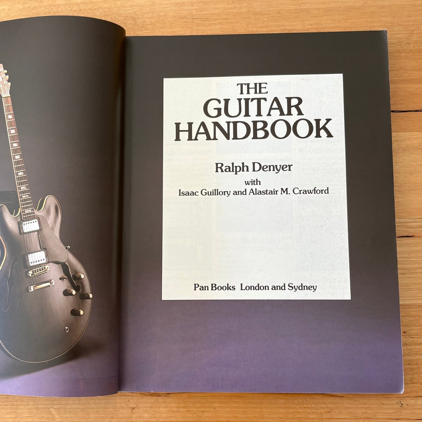 The Guitar Handbook by Ralph Denyer A Unique Source Book Vintage GD