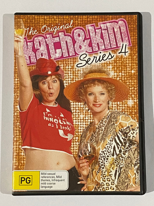 The Original Kath & Kim Series 4 DVD  2-Disc Set PAL 4 VGC