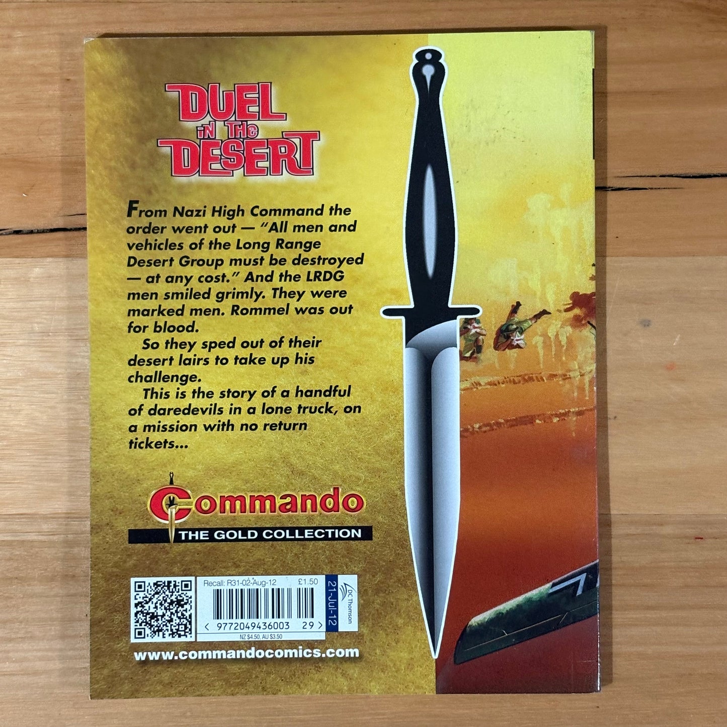 Commando War Comics x 10 Bundle Printed 2012 DC Thomson 051