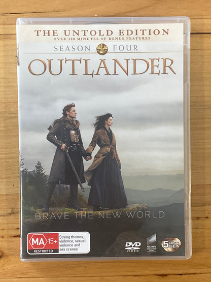 Outlander Seasons 1-4 DVD Historial Romance Drama PAL 4 VGC