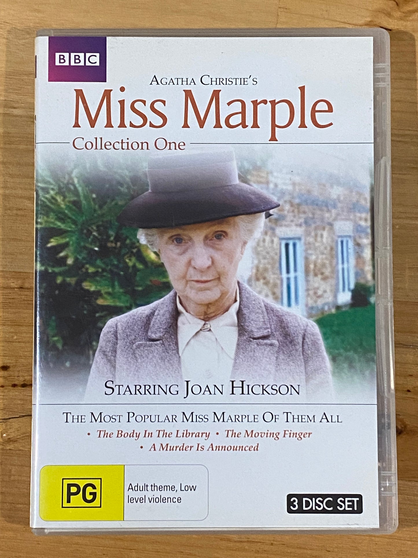 Agatha Christie's Miss Marple Collection Part 1 DVD BBC Joan Hickson PAL 4 VGC