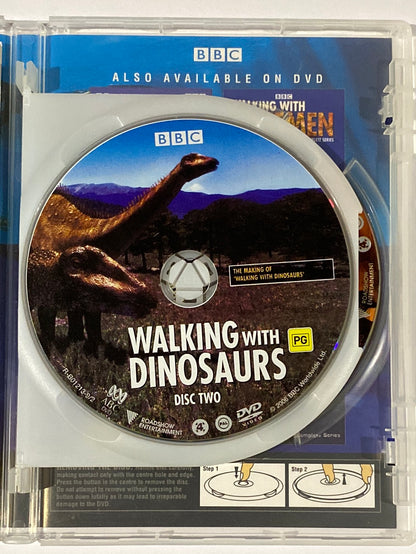 Walking with Dinosaurs/Monster/Beasts DVDs BBC TV Documentary PAL 4 3-Disc VGC