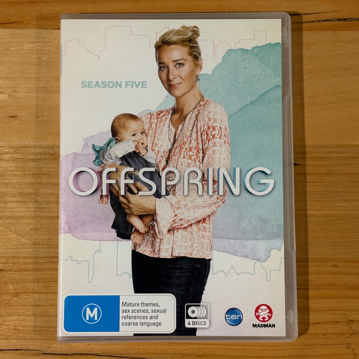 Offspring Complete Seasons 1-6 DVD Box Set Asher Keddie VGC