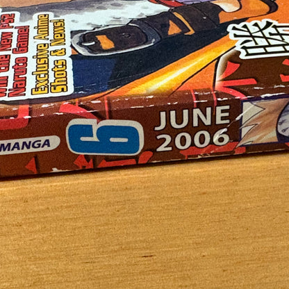 Shonen Jump Magazine Vol 4 Issue 6 2006 Paperback 360 Pages GD