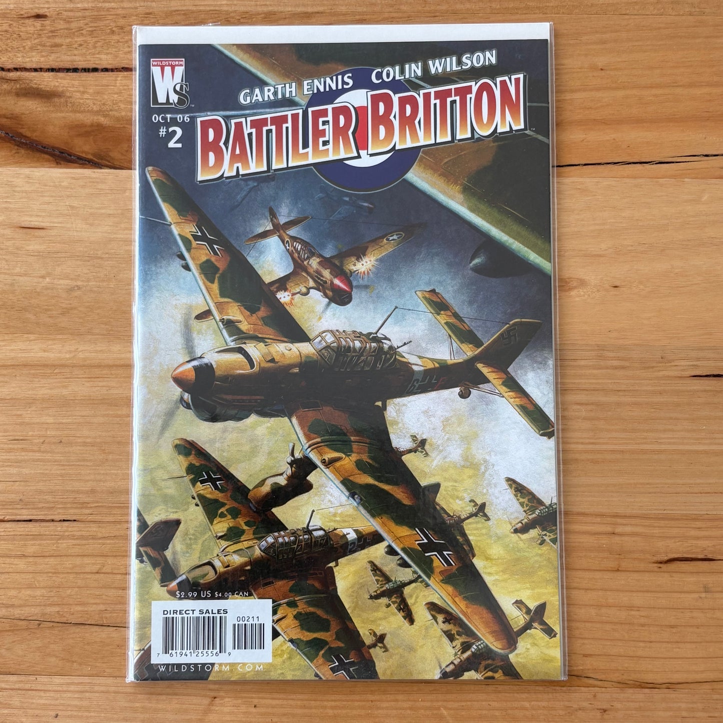 Battler Britton Complete Set 1-5 Garth Ennis Mini-Series Wildstorm Comics 2005