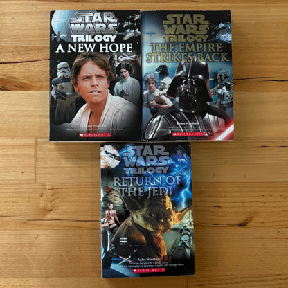 Star Wars Trilogy Novels by Ryder Windham Collection 3 Paperback Books GD