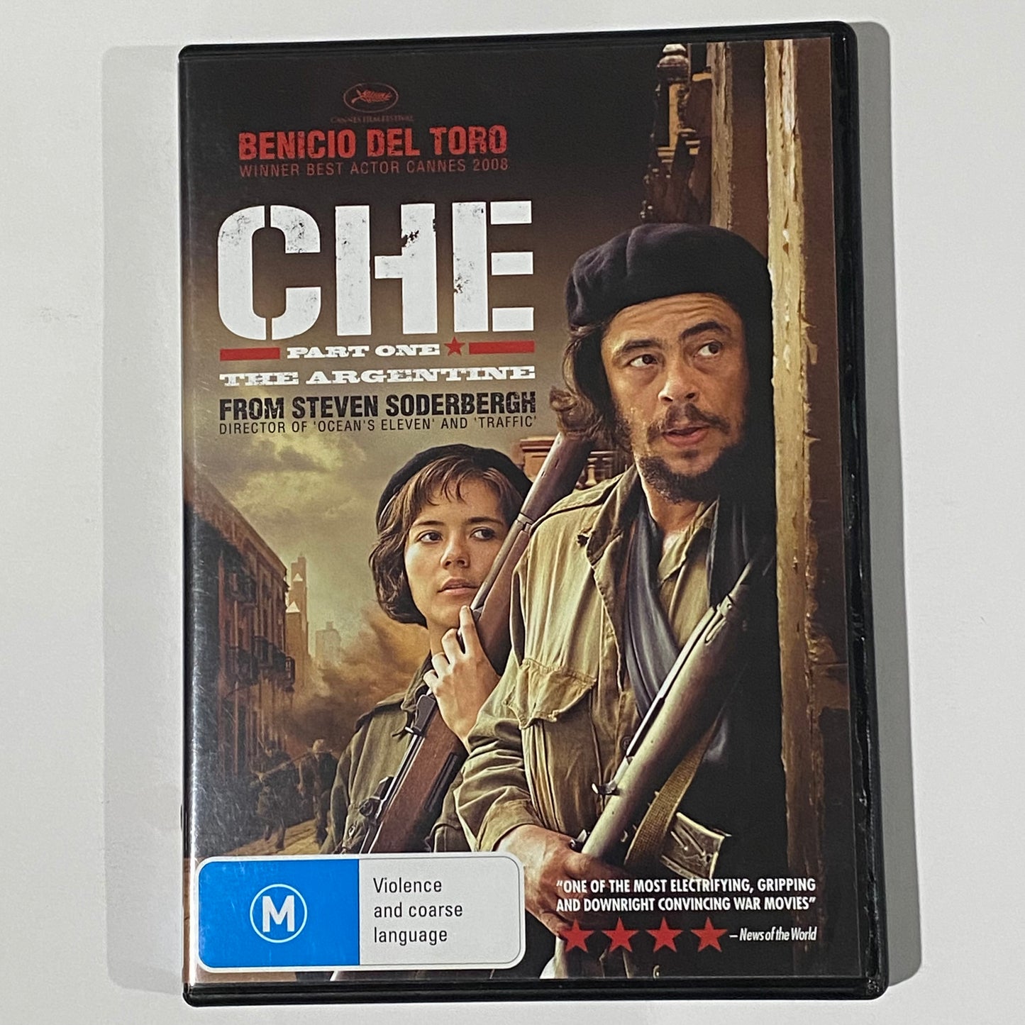 Che Part 1 The Argentine DVD Benicio Del Toro PAL 4 VGC