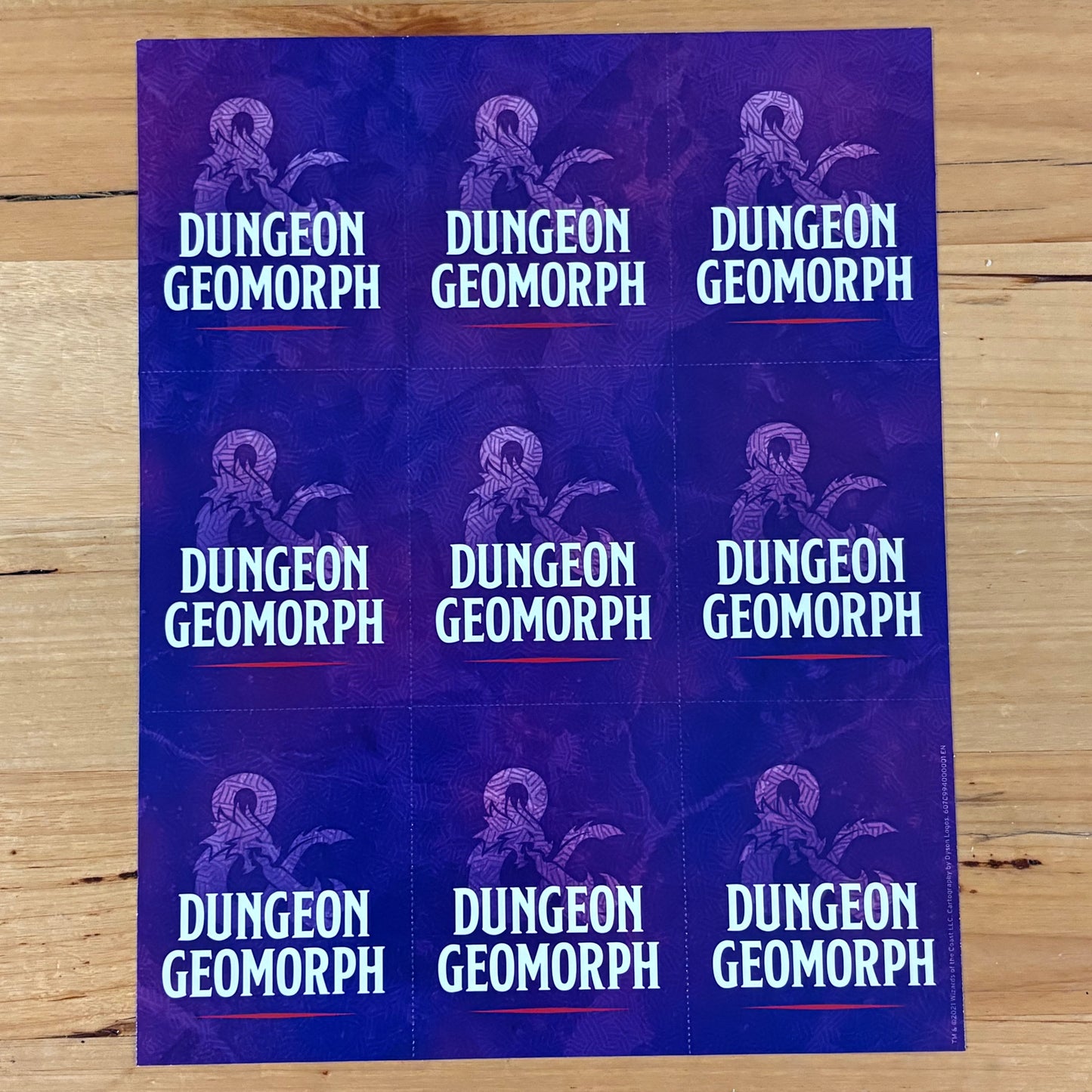 Dungeons and Dragons Dungeon Master's Screen Dungeon Kit GD