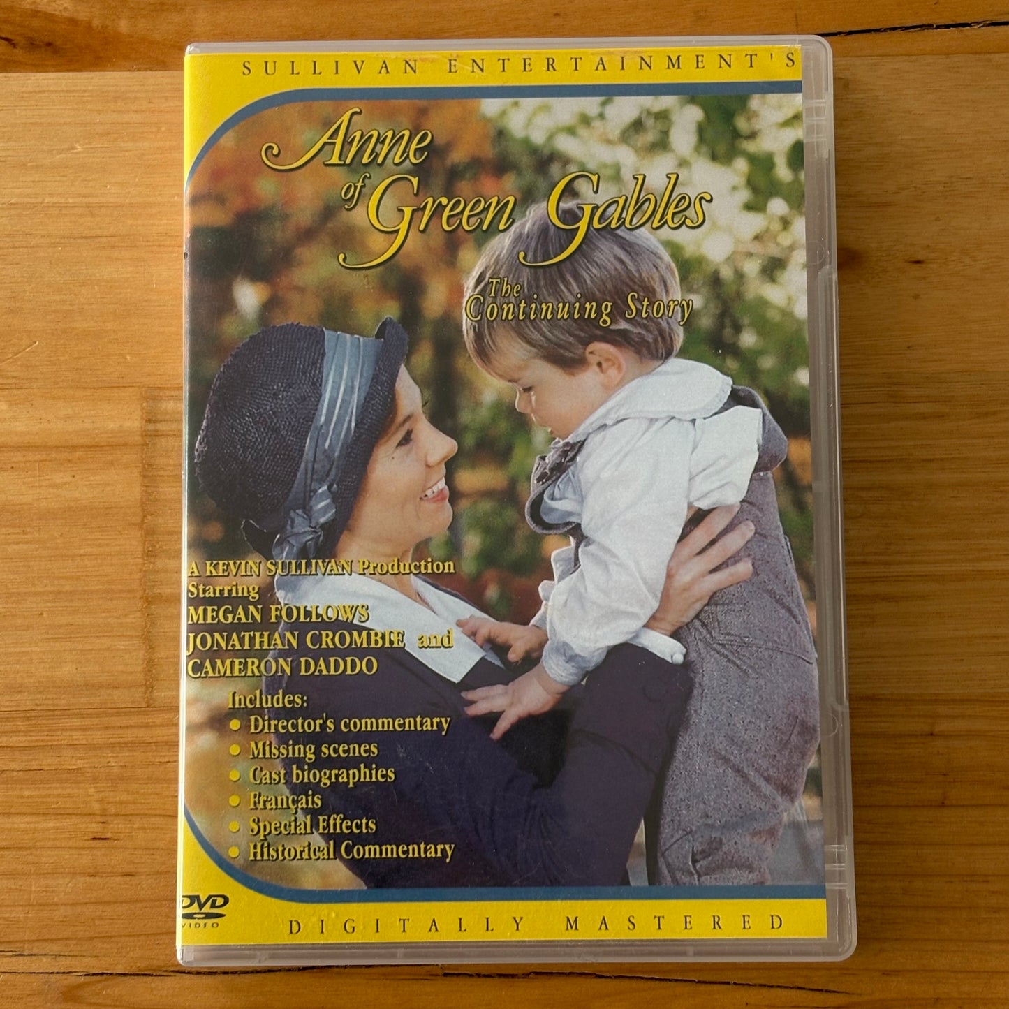 Anne of Green Gables 3-DVD Set PAL Region 0 VGC