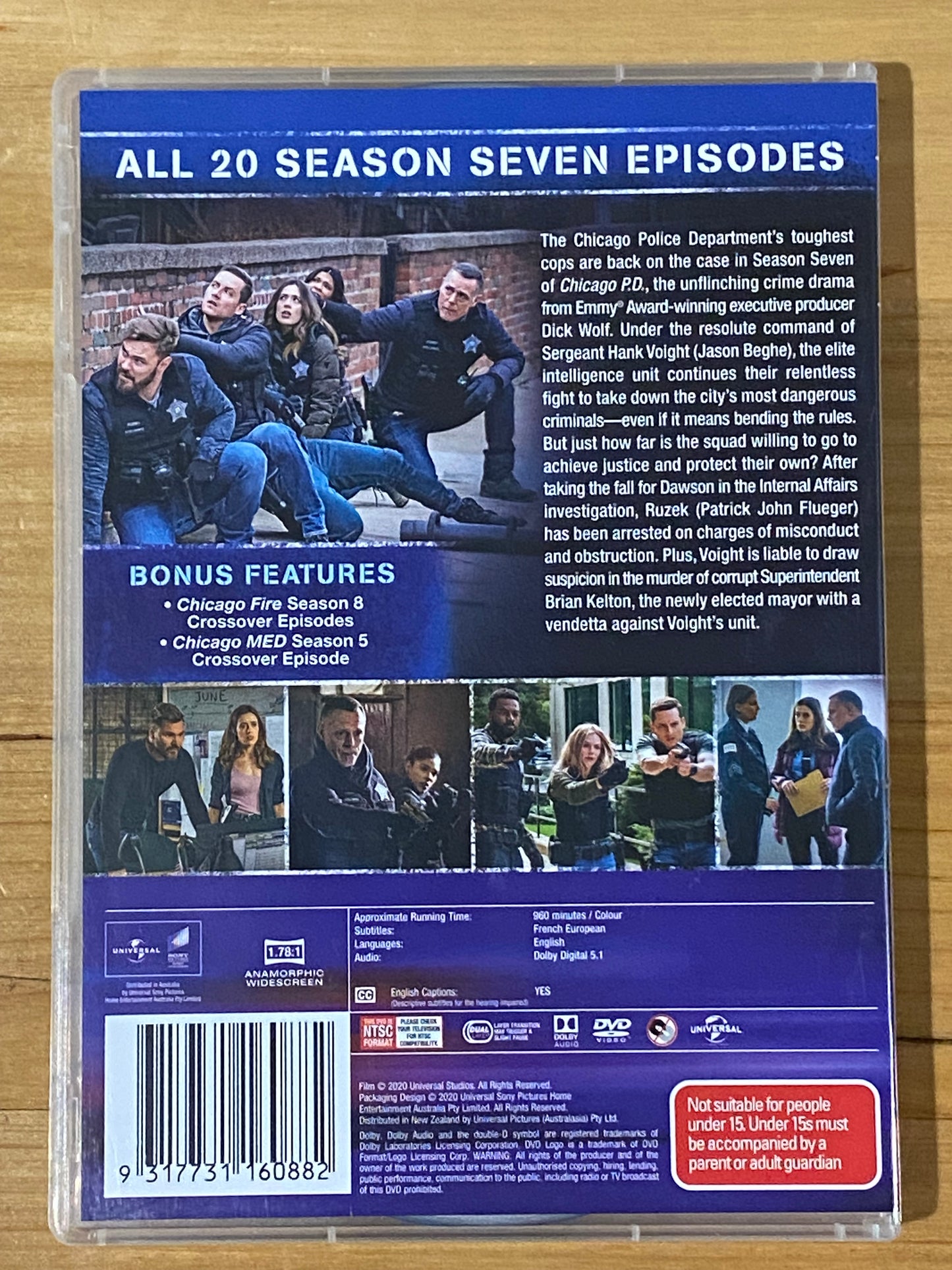 Chicago P.D. Seasons 1,2,4,7 and 10 DVD US Police Drama PAL 4 VGC