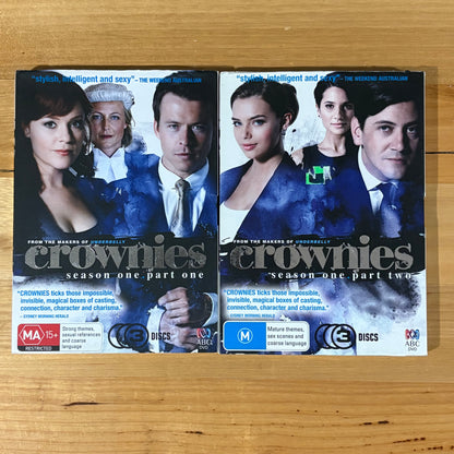 Crownies Season 1 Parts 1 and 2 DVD Australian Drama PAL 4 VGC